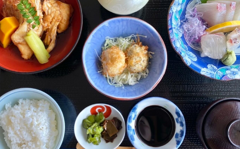 ペット同伴でのランチ